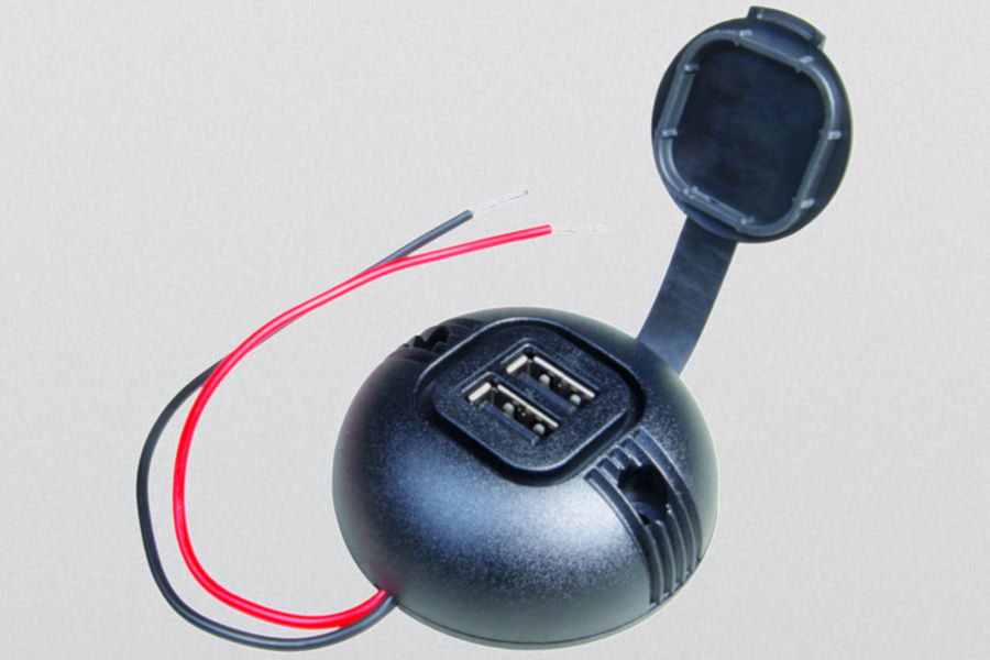 ProCar USB-C Doppelsteckdose - 2x 30W PD/QC Schnellladung Für 12V/24V