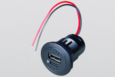 USB-A / USB-C Einbausteckdosen: PRO CAR Auto- und Bootszubehör