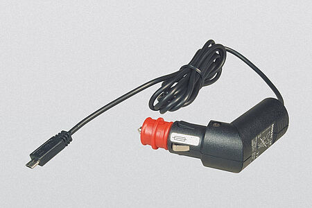 ProCar Kfz-Ladekabel mit Micro USB Stecker Belastbarkeit Strom max.=1A  Passend für (Details) Zigarettenanzünder- und