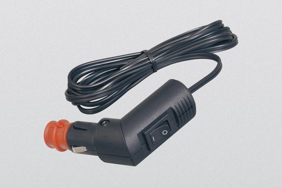 Winkelbarer Universalstecker mit Schalter und Kabel: PRO CAR Auto