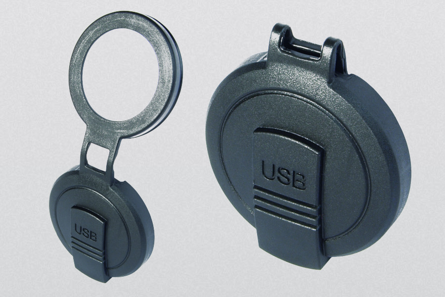 Universal-Schutzdeckel IP54 für PRO CAR USB-Einbausteckdosen: PRO CAR Auto-  und Bootszubehör